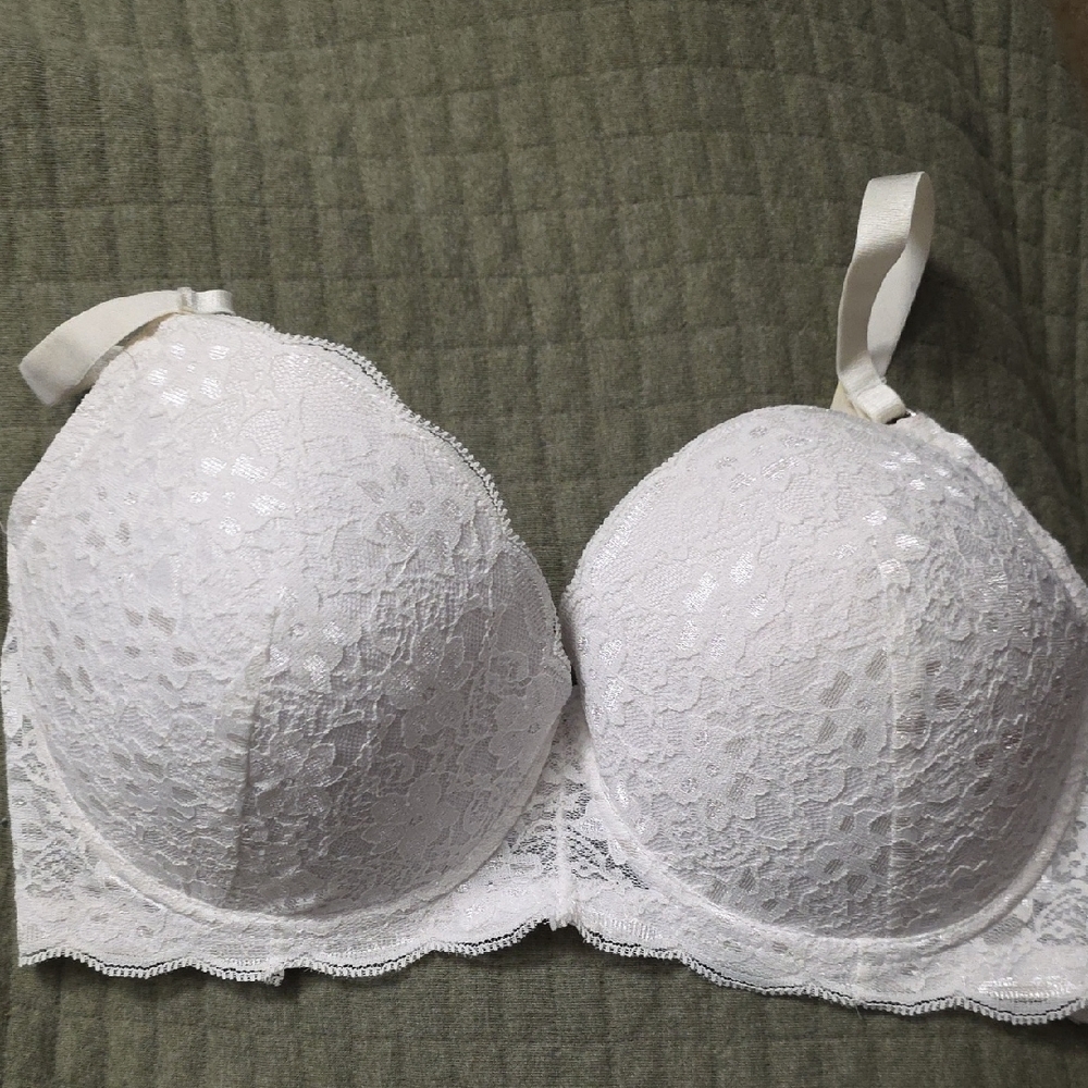 Rue21 White Lace Bra